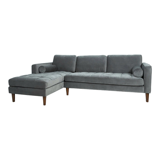 Ashfield Left Corner Sofa Warm Grey