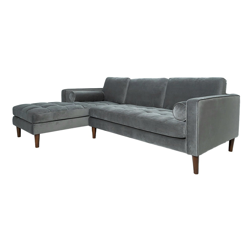 Ashfield Left Corner Sofa Warm Grey