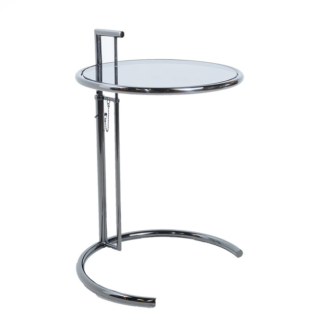 Eileen Gray Style Side Table - Graphite