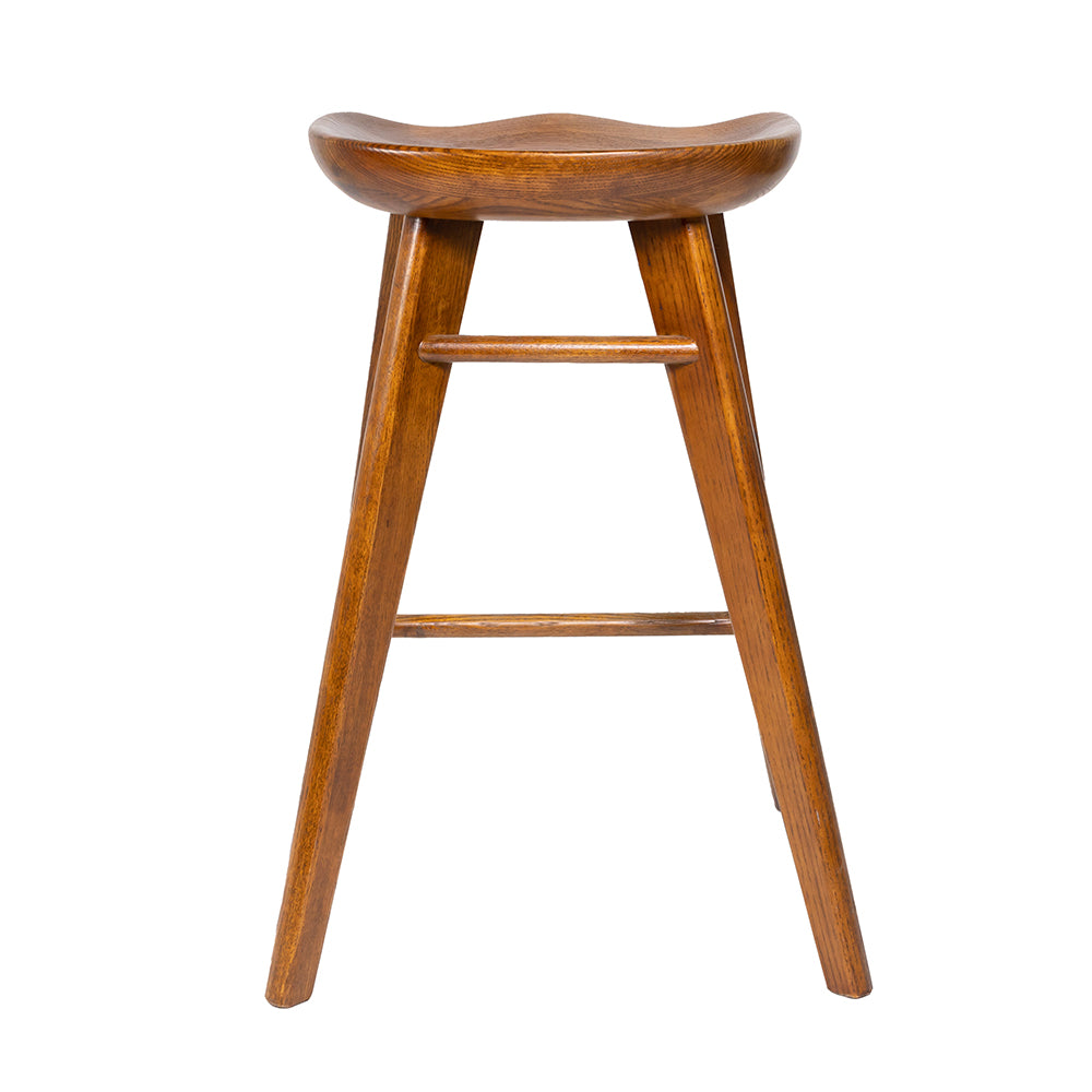 Farmhouse Bar Stool Walnut