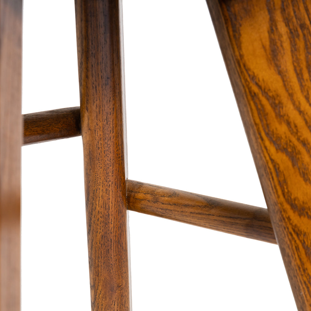 Farmhouse Bar Stool Walnut