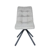 Bondo Dining Chair Grey Fabric