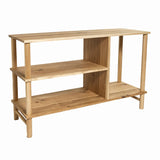 Solid Oak Display Shelving Unit / Strachel A.F.