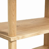 Solid Oak Display Shelving Unit / Strachel A.F.