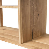 Solid Oak Display Shelving Unit / Strachel A.F.