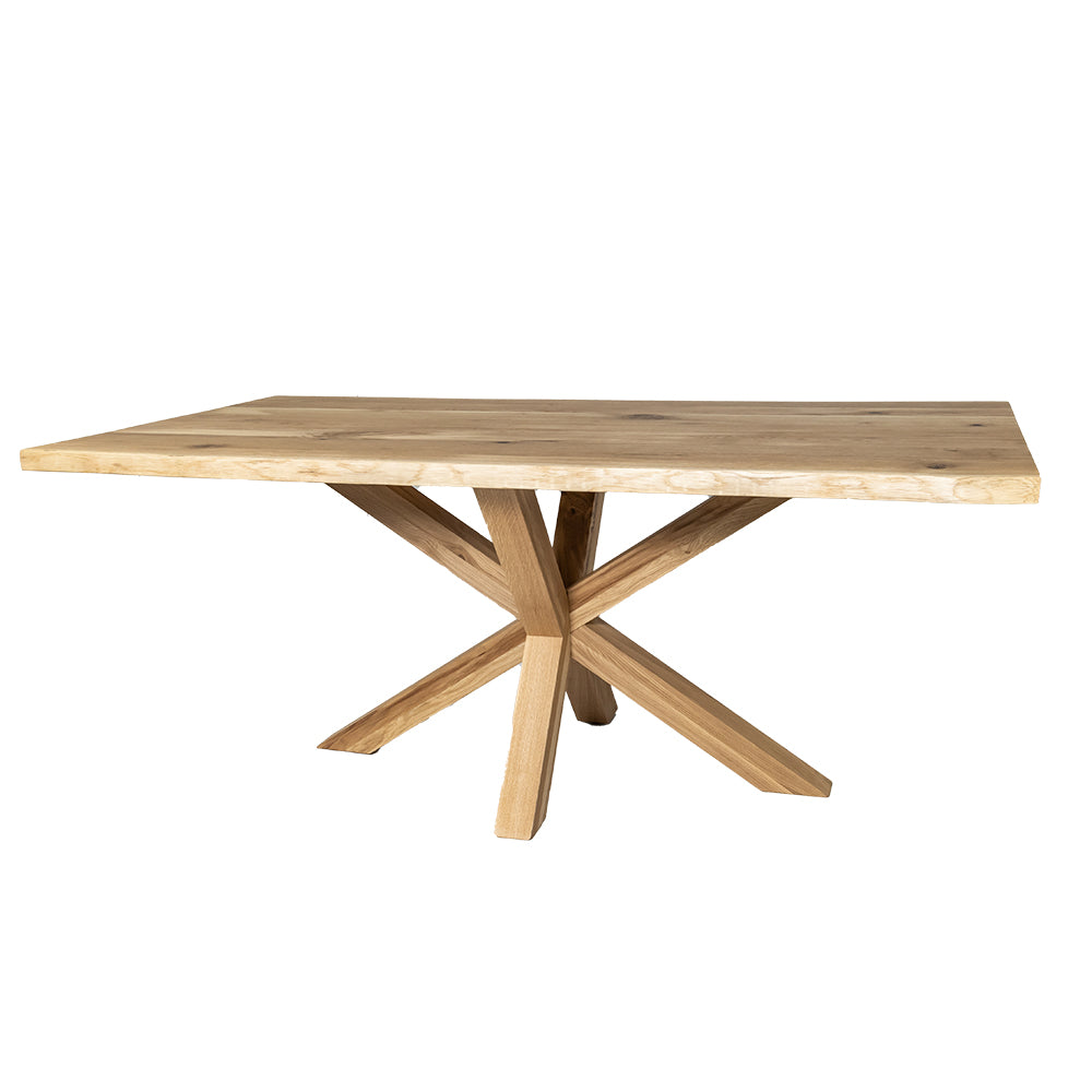 Solid Oak Dining Table / Star Frame / Strachel A.F.