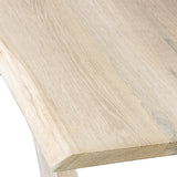 Solid Oak DiningTable Whitewashed / Star Frame / Strachel A.F.