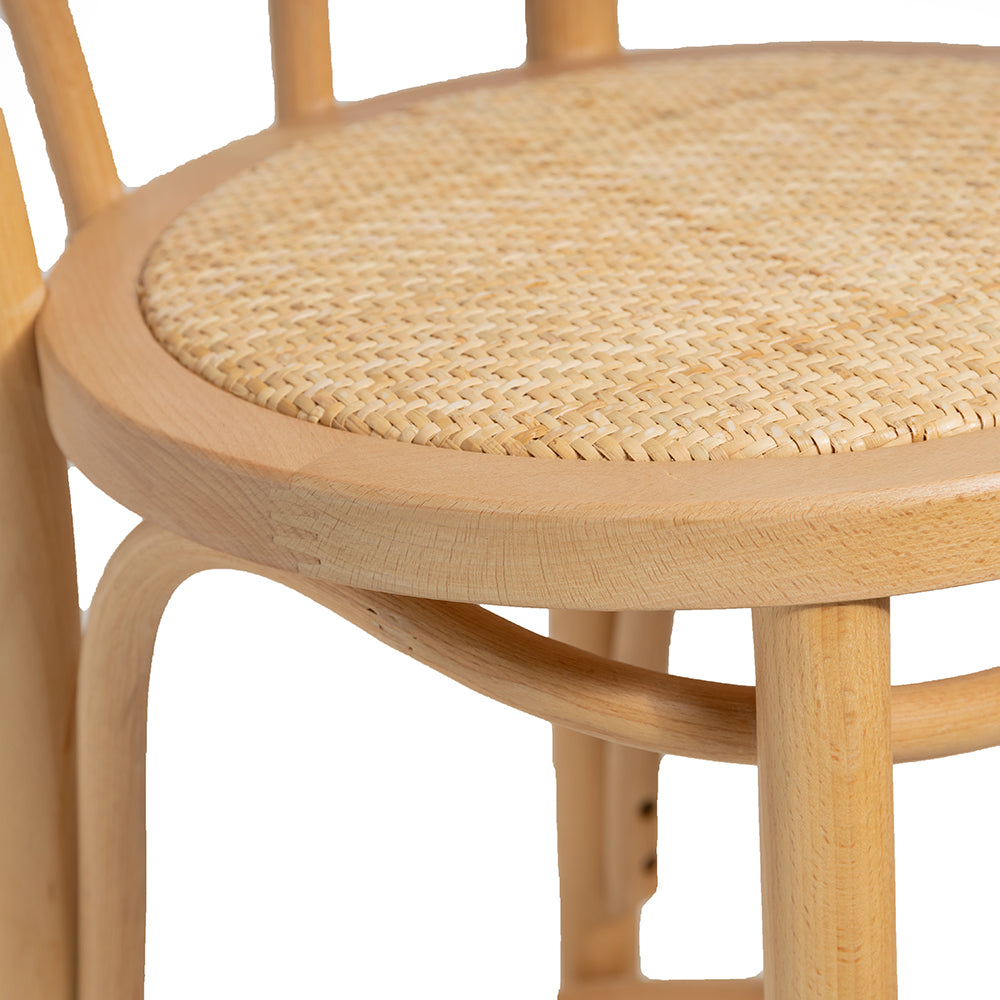 Bistro Bentwood Bar Stool Natural