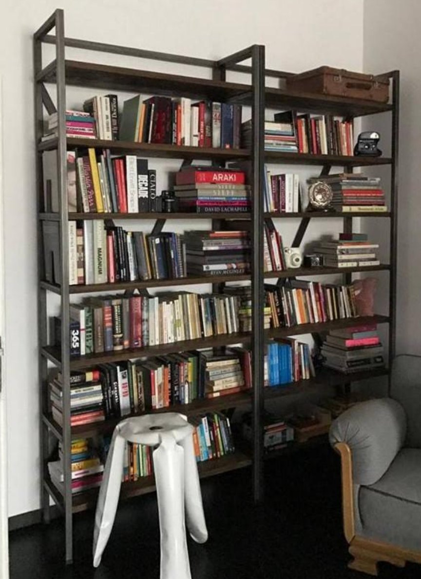 Industrial Bookshelf 110cm /185cm