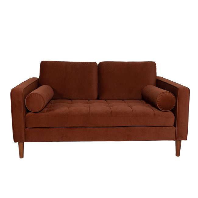 Ashfield 2 Seater Sofa Burned Orange