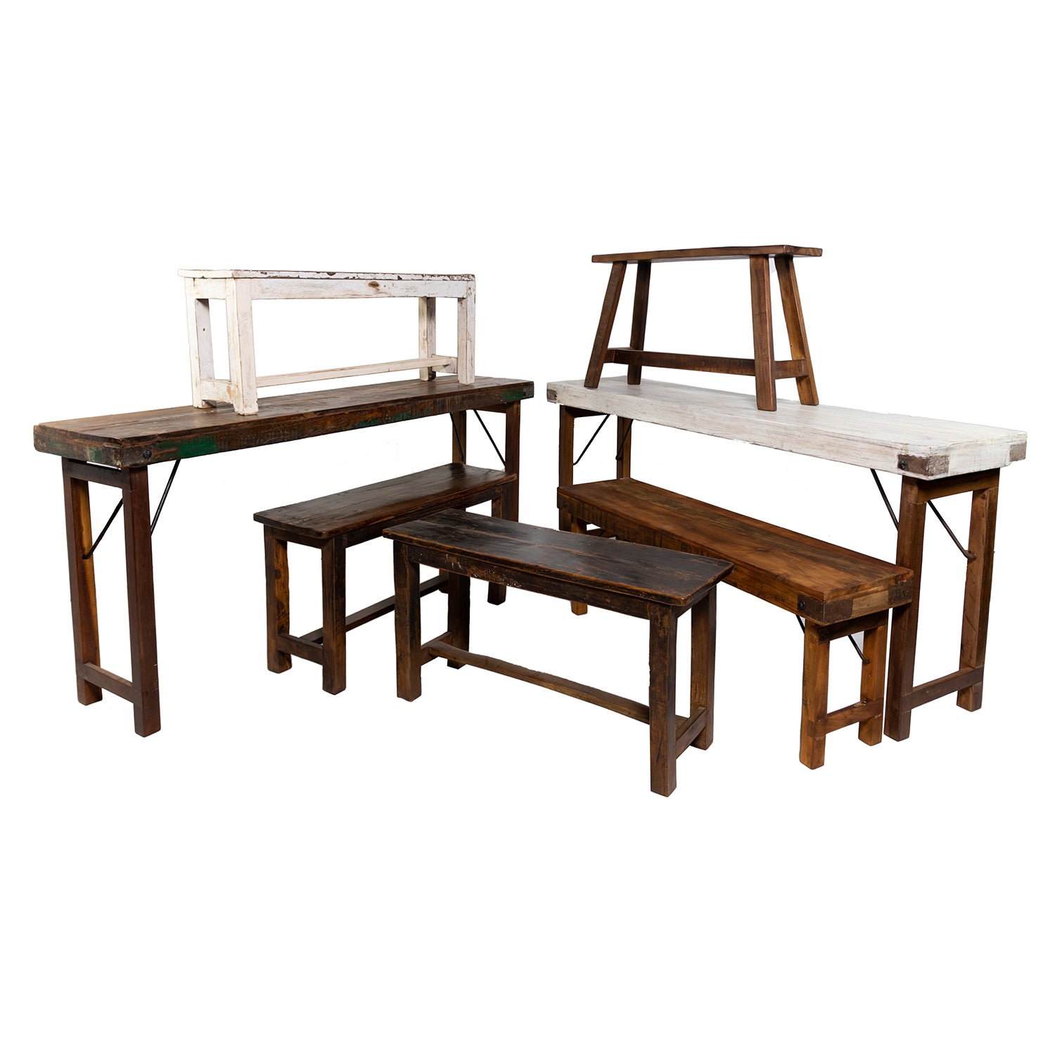 Factory Bus Stop Bench L