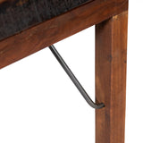 Dining Table Folding Brown