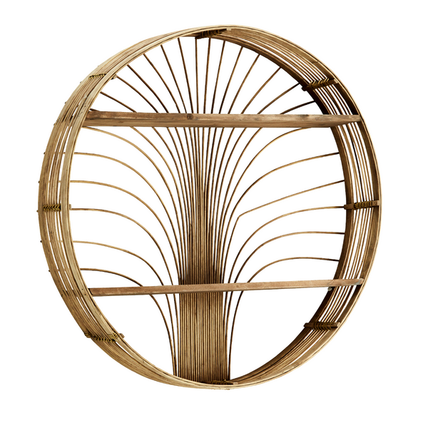 Round Rattan Shelf D:60 cm – S.ALTERNATIVE FURNITURE