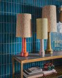 HKliving Retro Stoneware Lamp Base Mustard