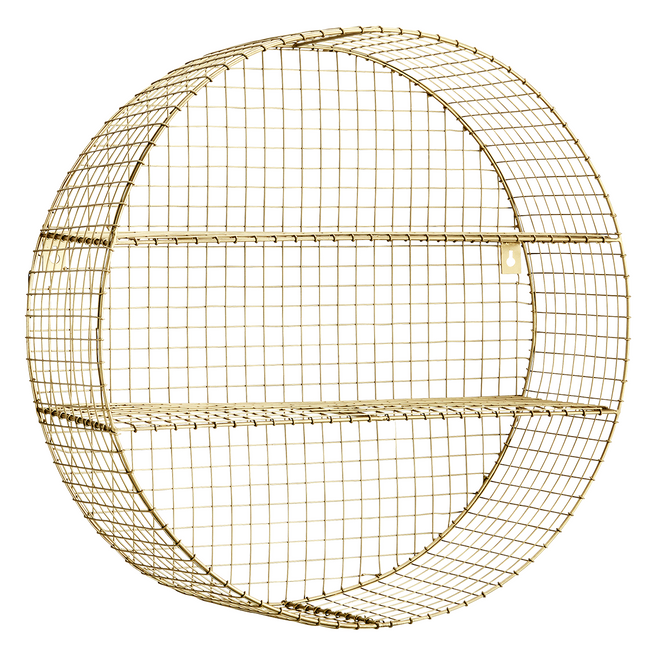 Round Iron Shelf 60x20 cm. - Madam Stoltz
