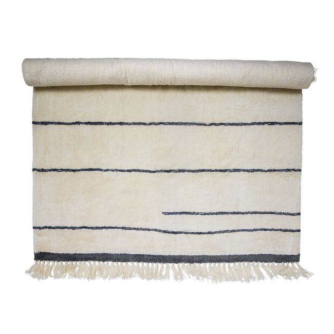 Antonella Rug Nature Wool Bloomingville