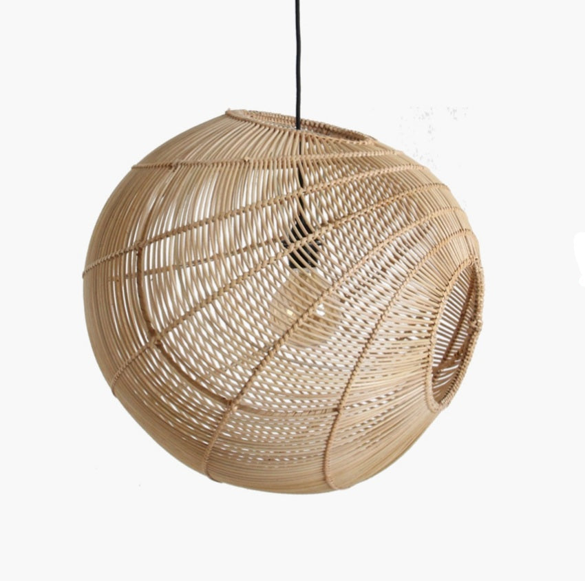 Luna Lamp Sphere Natural