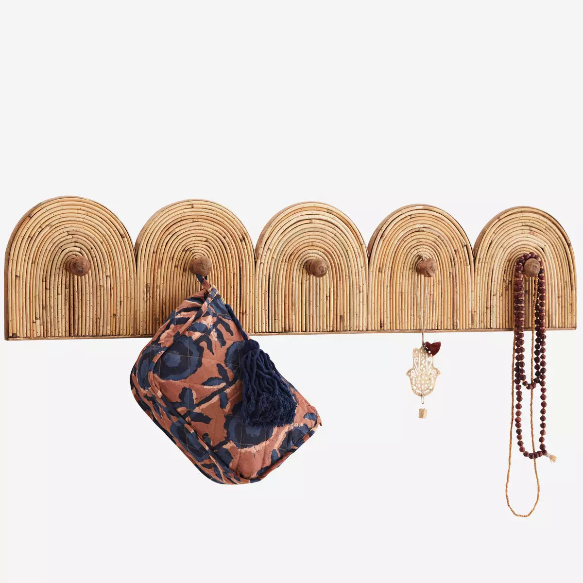 Rattan Coat Rack