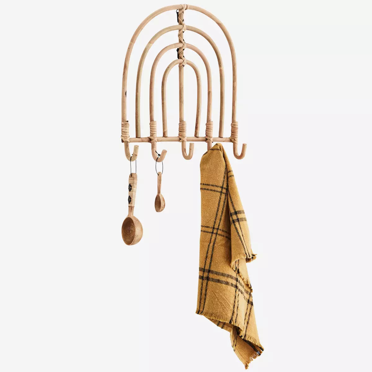 Rattan Coat Rack Arch