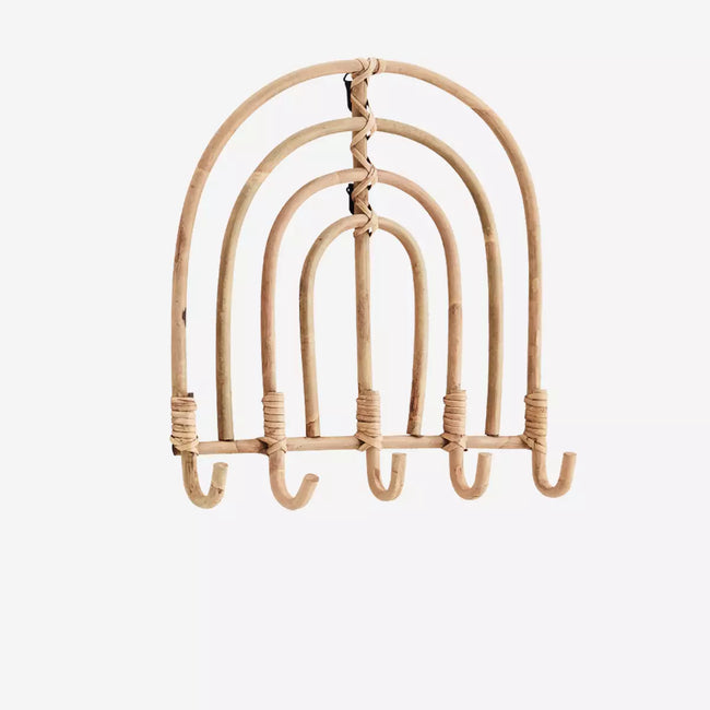 Rattan Coat Rack Arch