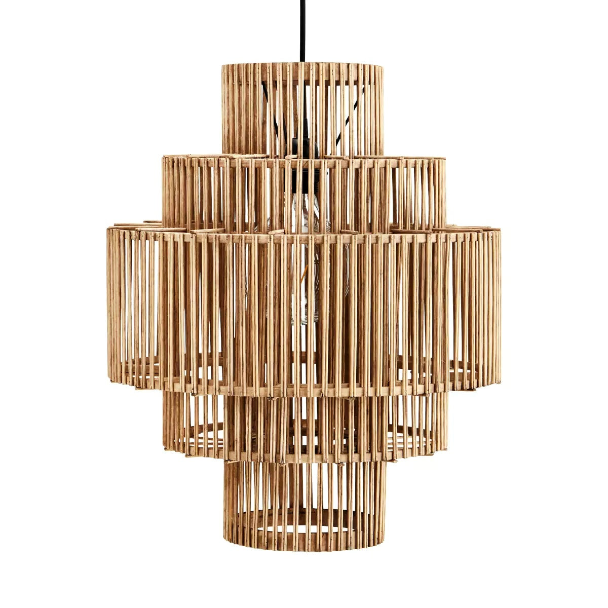 Rattan Ceiling Lamp Tier