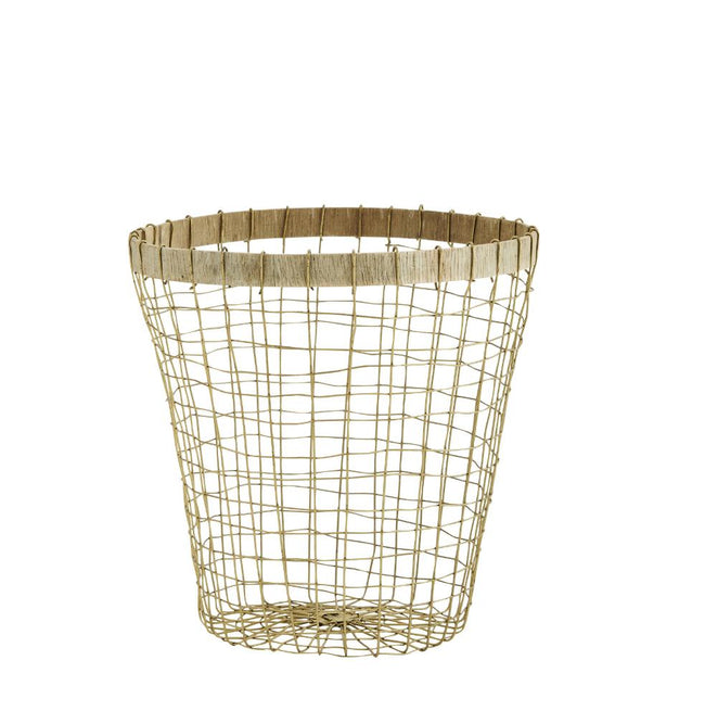 Wire Basket With Wood
- Madam Stoltz