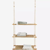 Hanging Jute Shelf