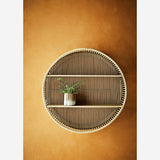 Round Bamboo Shelf D:60 cm