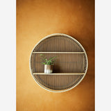 Round Bamboo Shelf D:60 cm