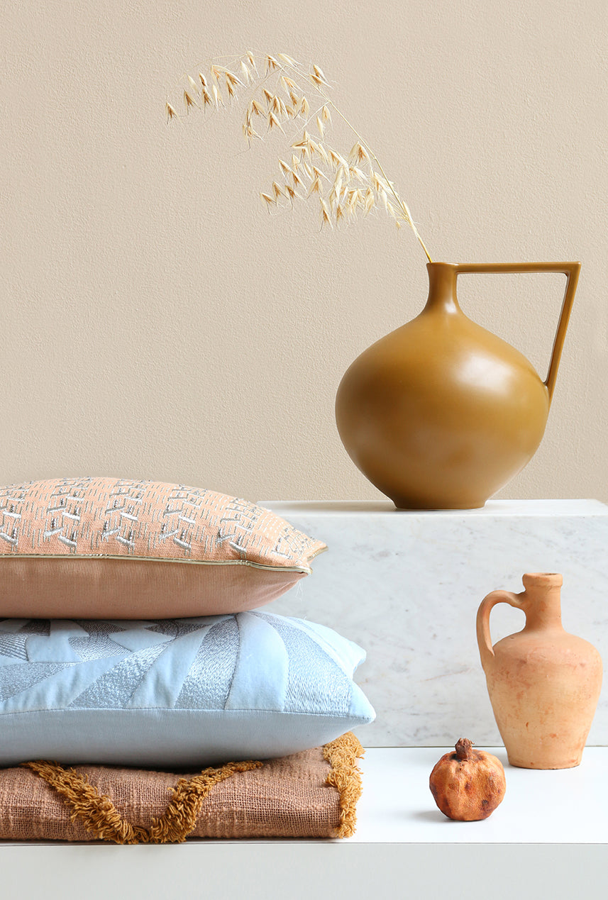 HKliving Ceramic Jar Mustard