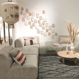 HKliving vint couch: element hocker, corduroy rib, cream