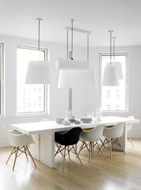 Iconic DAW Style Arm Chair - White