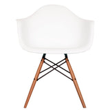 Iconic DAW Style Arm Chair - White