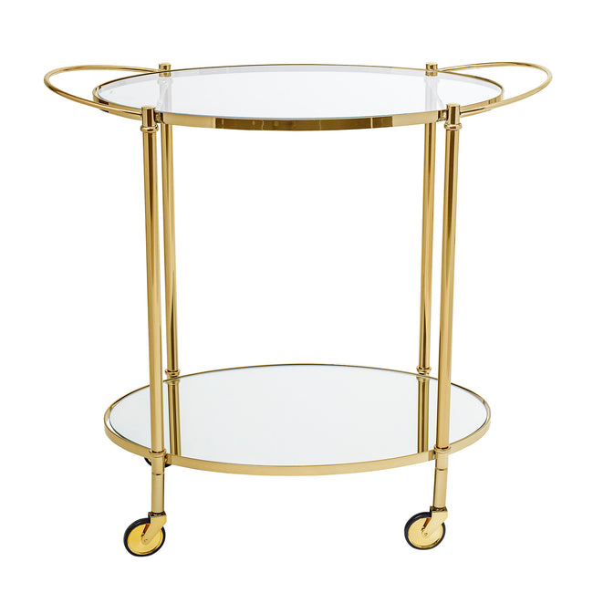 Fine Bar Table Gold Glass - Bloomingville
