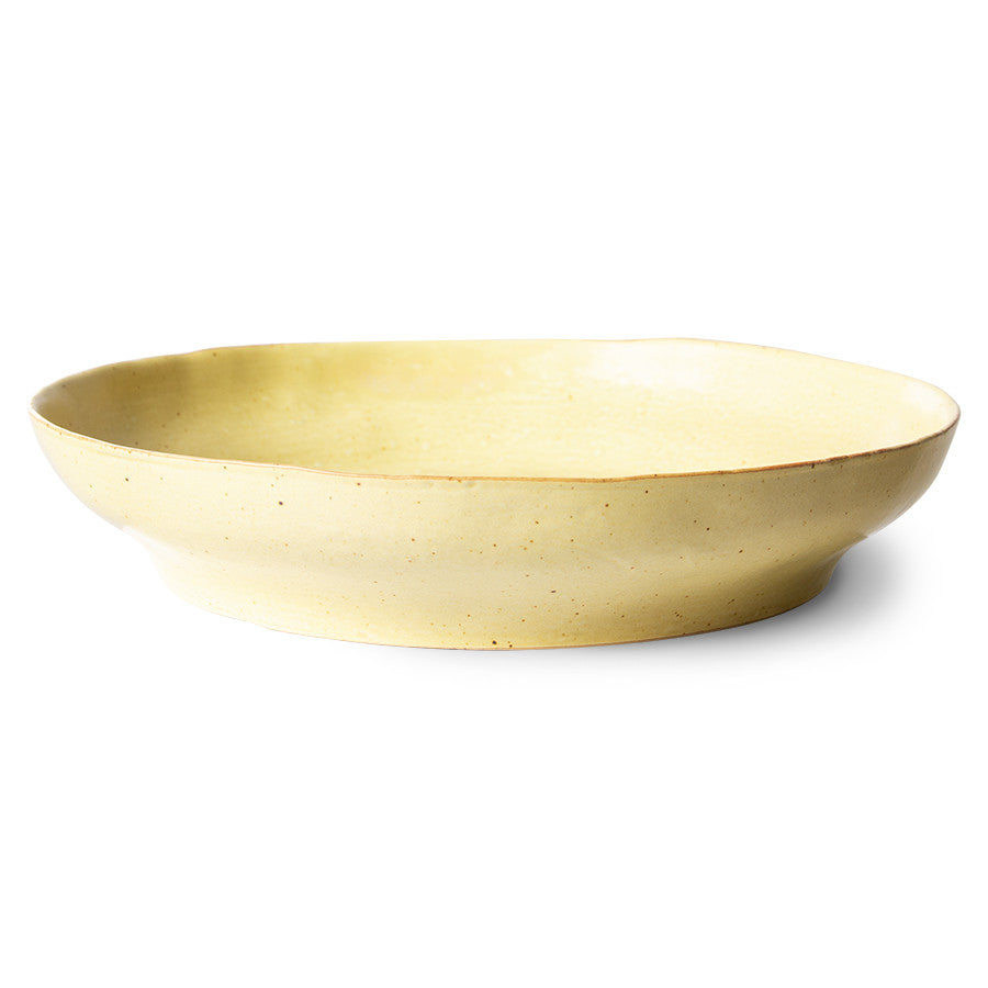 HKliving Organic Pasta Plate Set of 2