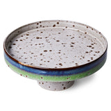 HKLIVING Ceramic Bowl On Base, Comet