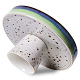 HKLIVING Ceramic Bowl On Base, Comet