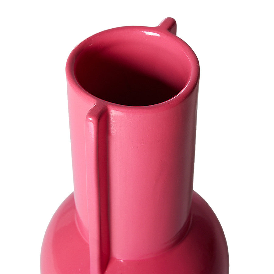 HKliving HK Ceramic Vase Hot Pink