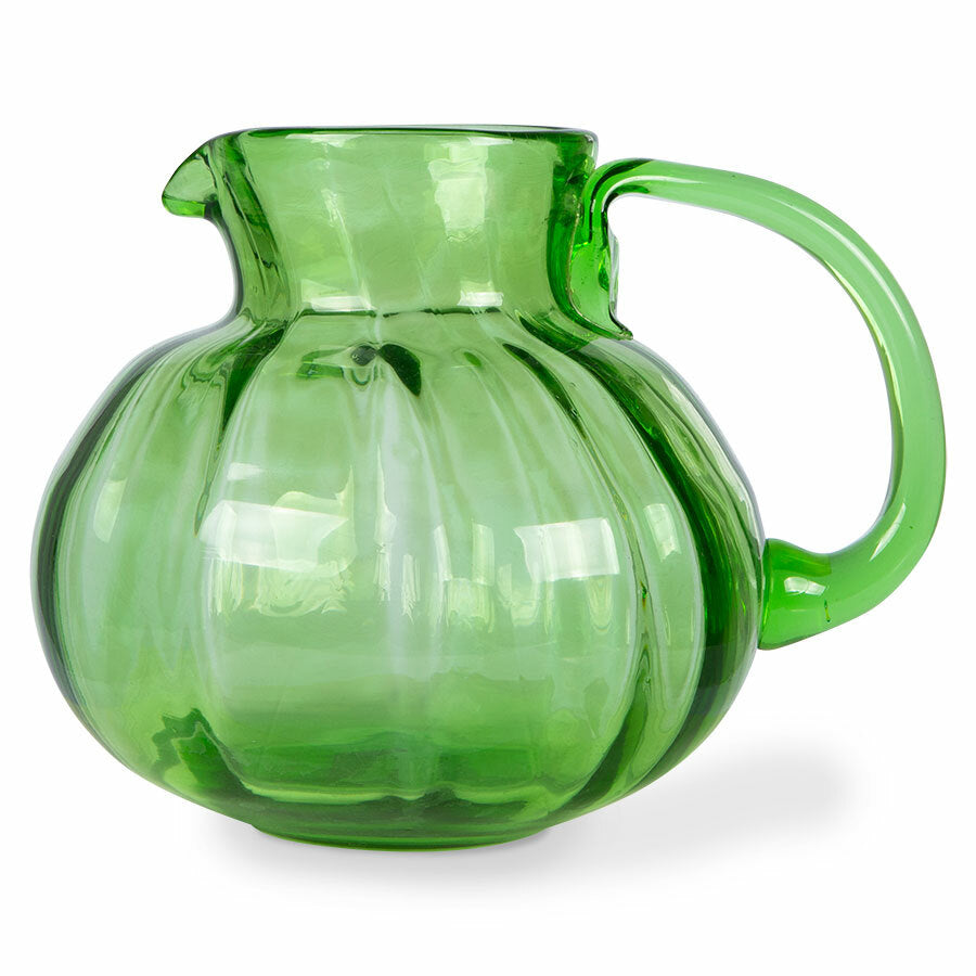 HKliving Glass Jug, Green