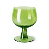 HKLIVING Wine Glass Low Lime Green (set of 4)