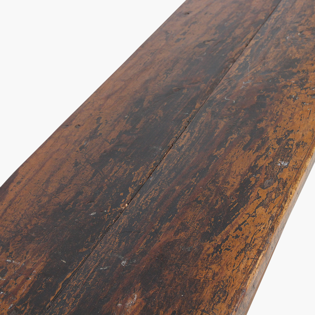 Teak School Bench