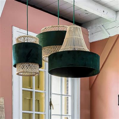 Suave Lamp Cylinder large Green