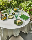 HKLIVING Wine Glass Low Lime Green (set of 4)