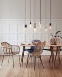 HKliving Rattan Dining Chair Natural