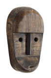 Wooden Mask With Eyes
