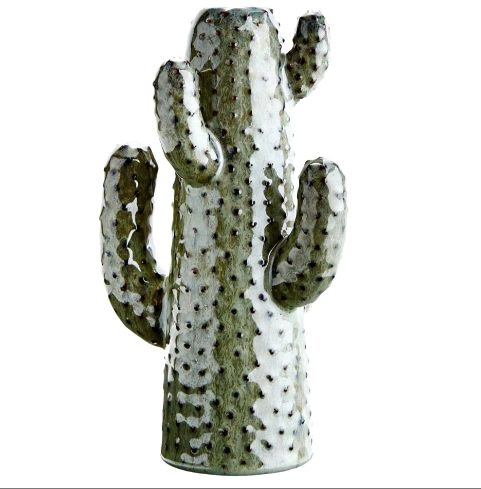 Cactus Vase Green Madam Stoltz