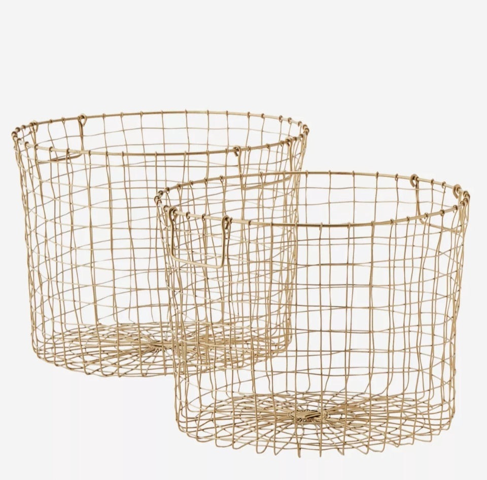 Iron Baskets With Handles