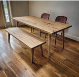 Spiky Oak Legs Dining Table by Strachel A.F.