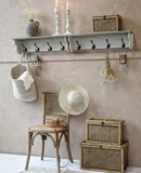 French Style Wicker Back Chair Natural / Whitewashed
