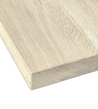 Solid Oak DiningTable Whitewashed / Star Frame / Strachel A.F.